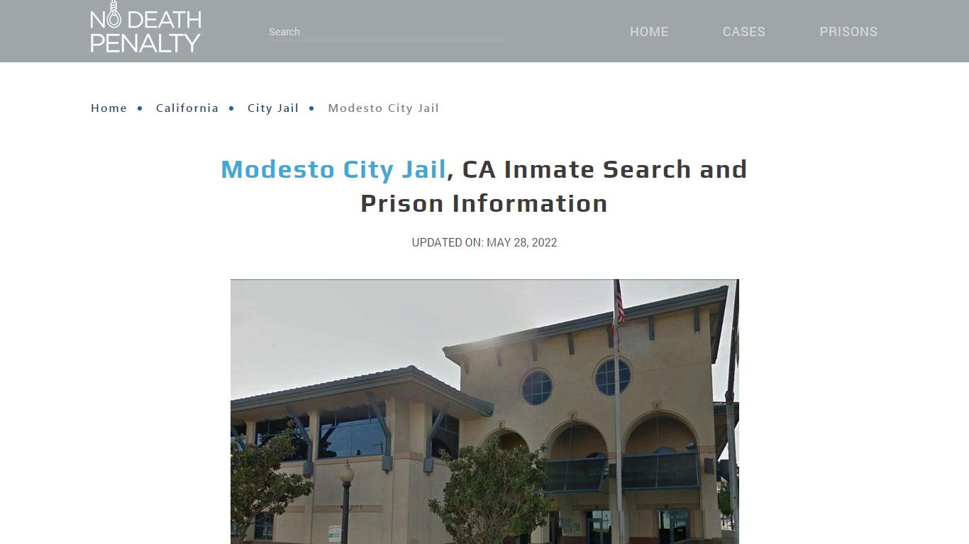 Modesto City Jail, CA Inmate Search, Visitation, Phone no ...